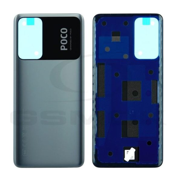Akkumulátorfedél ház Xiaomi Poco M4 Pro 5G fekete 55050001J27D eredeti szervizcsomag