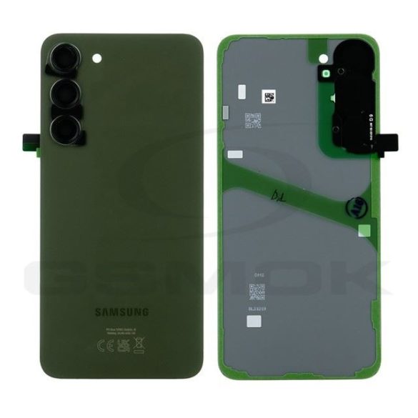 Akkumulátorfedél Samsung S916 Galaxy S23 Plus zöld Gh82-30388C [Eredeti]