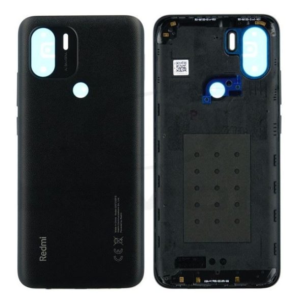 Akkumulátorfedél ház Xiaomi Redmi A1 Plus 2022 fekete 55050002H49T eredeti szervizcsomag