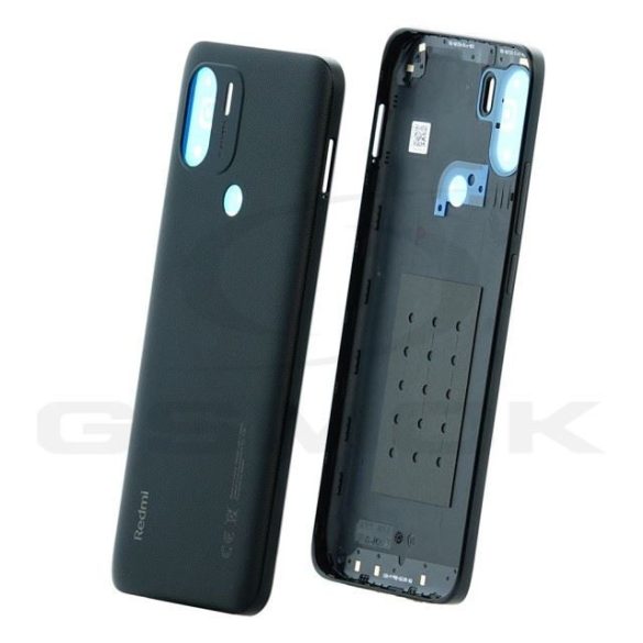 Akkumulátorfedél ház Xiaomi Redmi A1 Plus 2022 fekete 55050002H49T eredeti szervizcsomag