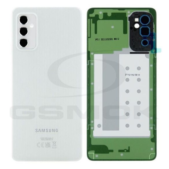 Akkumulátorfedél ház Samsung M526 Galaxy M52 5G Fehér Gh82-27061C Eredeti szervizcsomag