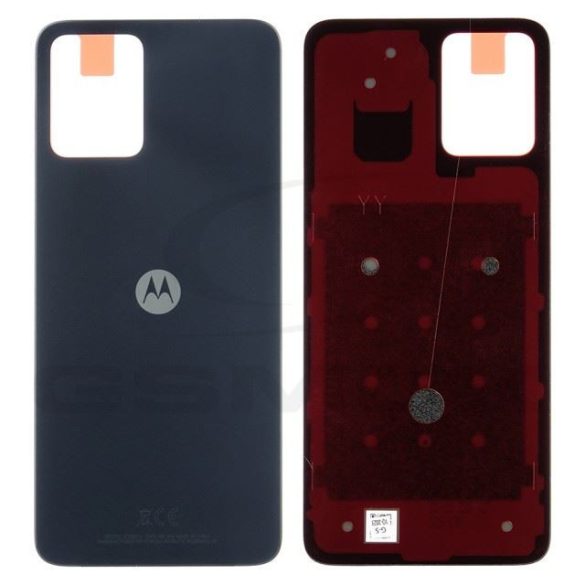 Akkumulátorfedél ház Motorola Moto G13 fekete 5S58C22420 5S58C22423 5S58C22332 eredeti szervizcsomag