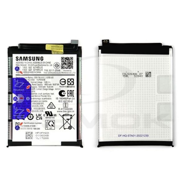 Akkumulátor Samsung Galaxy A04e/A14 4G [Hq-50Sd/Gh81-23539A/Gh81-23162A] 5000mAh (gyári)
