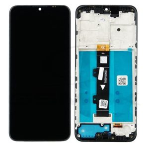 Lcd + érintőkijelző Motorola Moto G20 Xt2128 Fekete kerettel