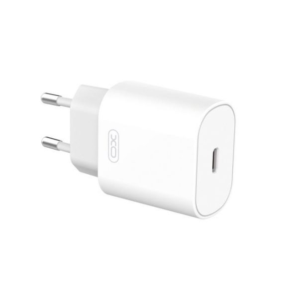 Xo L91 hálózati töltő 1xUSB-C csatlakozóval 25W (fehér)