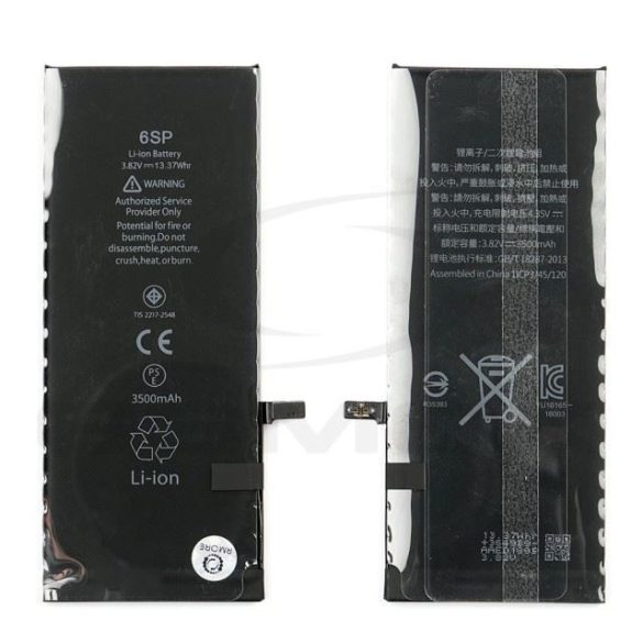 Akkumulátor Apple Iphone 6S Plus nagy kapacitású Ti 3500Mah Rmore