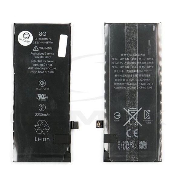 Akkumulátor Apple Iphone 8 nagy kapacitású Ti 2210Mah Rmore