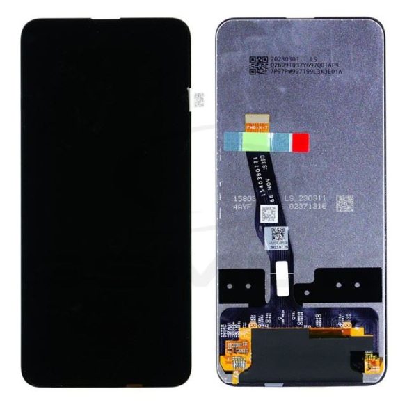 Rmore LCD kijelző érintőpanellel (előlapi keret nélkül) Huawei P Smart Pro fekete