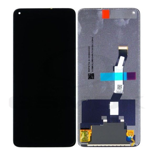 Rmore LCD kijelző érintőpanellel (előlapi keret nélkül) Xiaomi Mi 10T fekete