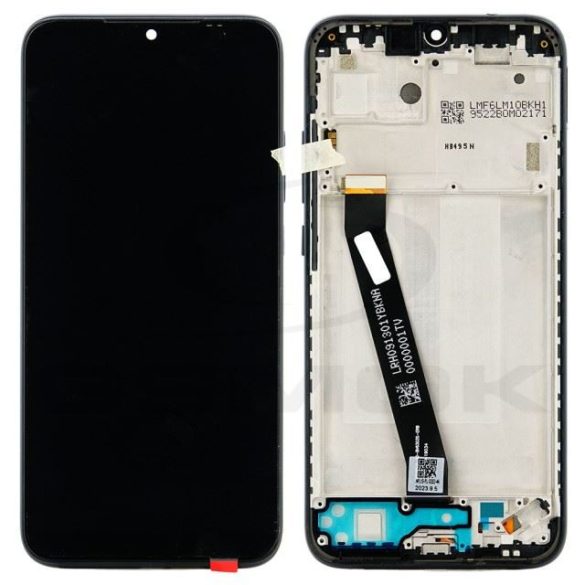 Rmore LCD kijelző érintőpanellel és előlapi kerettel Xiaomi Redmi 7 fekete