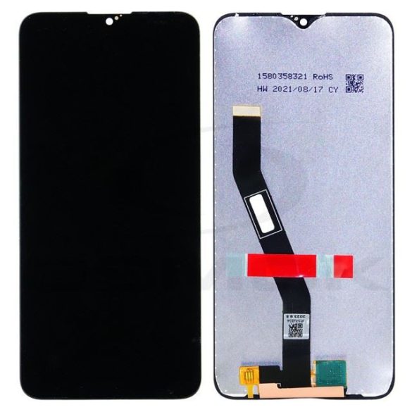 Rmore LCD kijelző érintőpanellel (előlapi keret nélkül) Xiaomi Redmi 8/8A fekete, logó nélkül