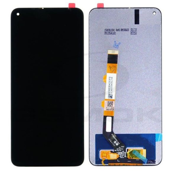 Rmore LCD kijelző érintőpanellel (előlapi keret nélkül) Xiaomi Redmi Note 9T/Note 9 5G fekete