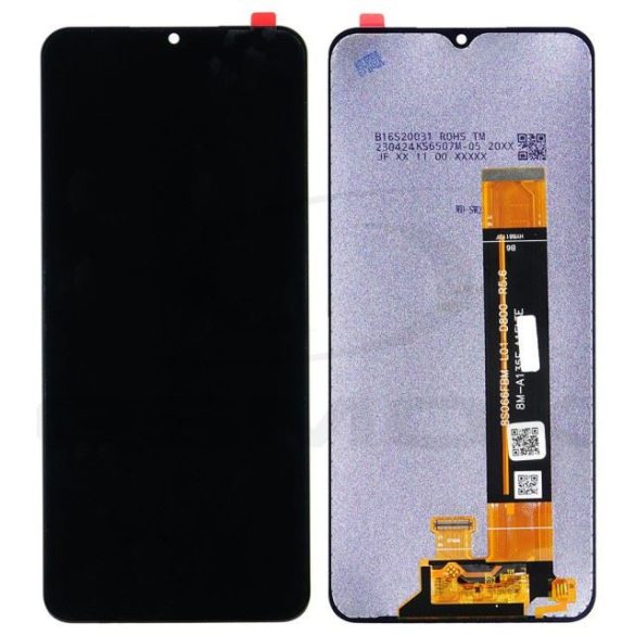 LCD kijelző érintőpanellel (előlapi keret nélkül) Samsung Galaxy A13 4G fekete [Incell]