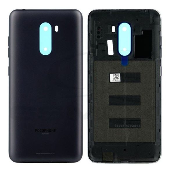 Akkufedél Xiaomi Pocophone F1 fekete [560120031033/560620059033] (gyári)