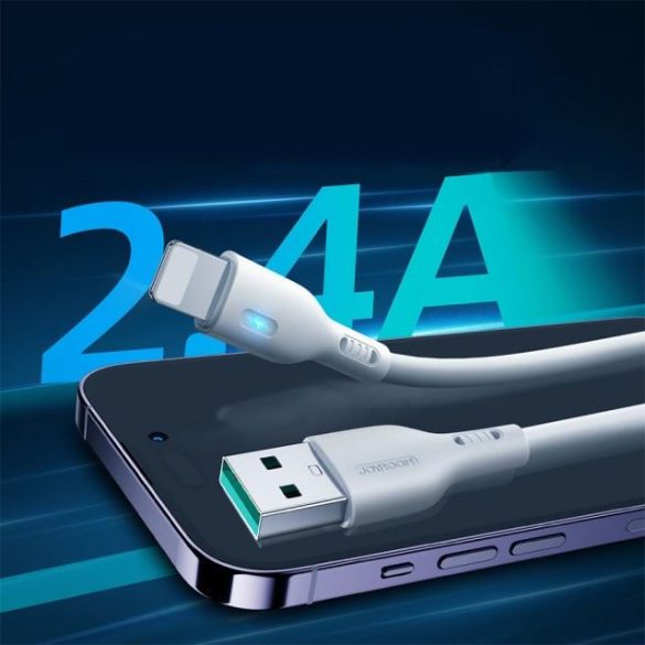 Kábel Usb lightning 2.4A 2M S-Ul012A13 Joyroom fehér