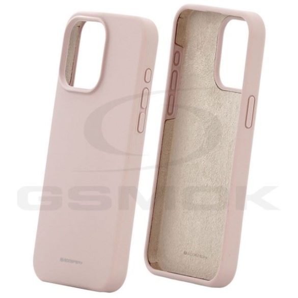 Mercury szilikon tok iPhone 15 Pro Max rózsaszín
