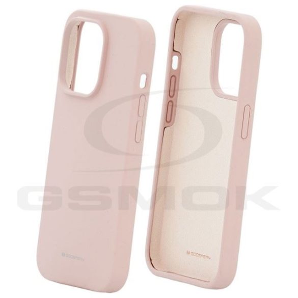 Mercury szilikon tok iPhone 14 Pro rózsaszín