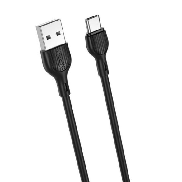 XO Nb200 USB-A - Type-C kábel 2.1A 1m fekete