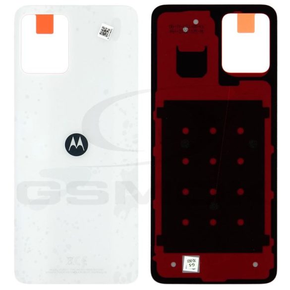 Akkufedél Motorola Moto G23 fehér [5S58C22119] (gyári)