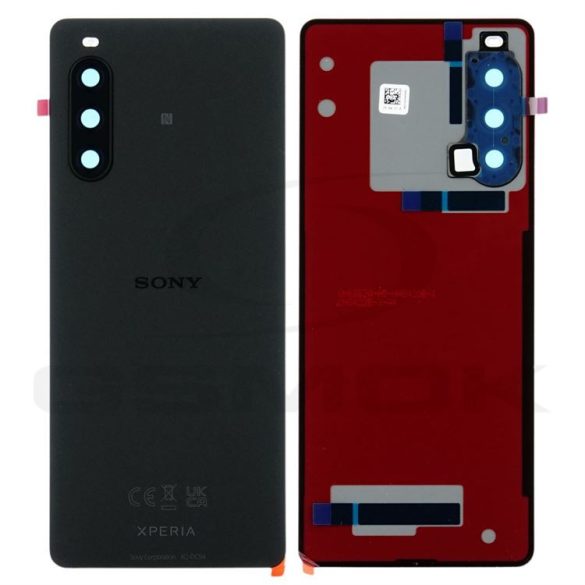 Akkufedél Sony Xperia 10 V [A5061068A] fekete (gyári)