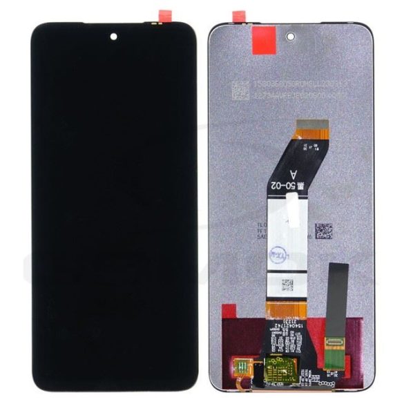 LCD kijelző érintőpanellel (előlapi keret nélkül) Xiaomi Redmi 10 2022 fekete