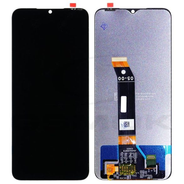 LCD kijelző érintőpanellel (előlapi keret nélkül) Xiaomi Poco M5 fekete