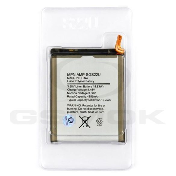 Rmore Premium akkumulátor Samsung Galaxy S22 Ultra 4855mAh