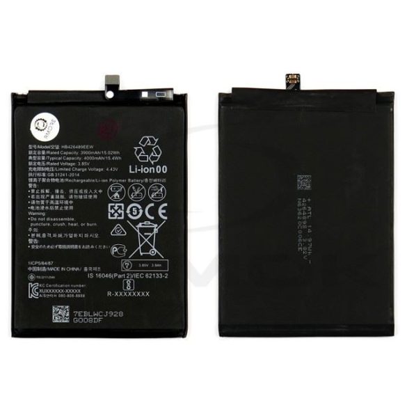 Akkumulátor Huawei Y8p/P Smart S/Honor 30i [Hb426489Eew] 4000mAh
