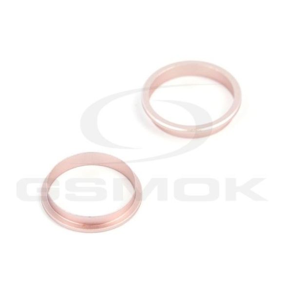 Hátlapi kameragyűrű iPhone 13 mini rózsaszín 2 db-os szett
