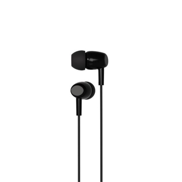 XO Ep50 vezetékes fülhallgató Jack 3,5 mm csatlakozóval fekete