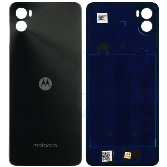 Akkufedél Motorola Moto E22s fekete [5S58C21390] (gyári)