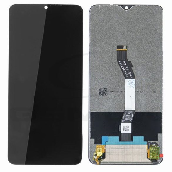 LCD kijelző érintőpanellel (előlapi keret nélkül) Xiaomi Redmi Note 8 Pro fekete
