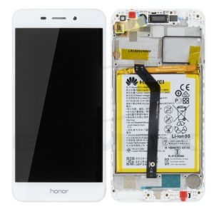 Lcd + érintőkijelző Huawei Honor 6C keret és akkumulátor arany 02351Lnb eredeti szervizcsomaggal