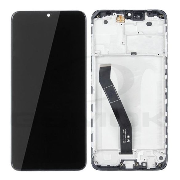 Lcd + érintőkijelző Xiaomi Redmi 8 / 8A Fekete keret nélkül, logó nélkül