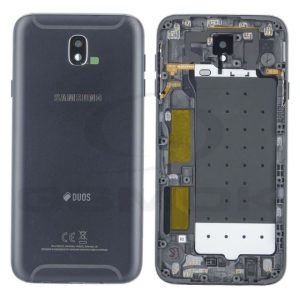 Akkumulátorfedél ház Samsung J730 Galaxy J7 2017 fekete Gh82-14448A Eredeti szervizcsomag