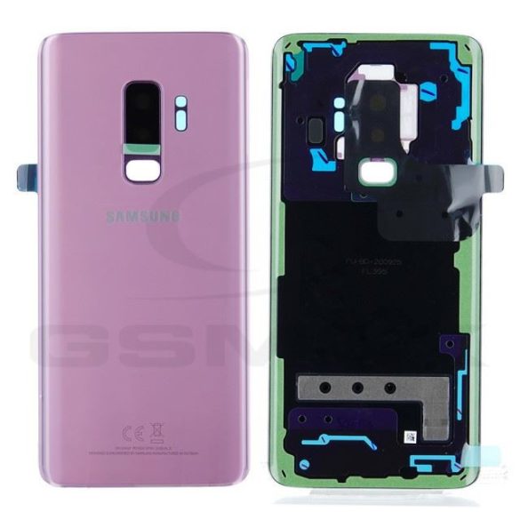 Akkumulátorfedél ház Samsung G965 Galaxy S9 Plus lila Gh82-15652B Gh82-15660B Eredeti szervizcsomag
