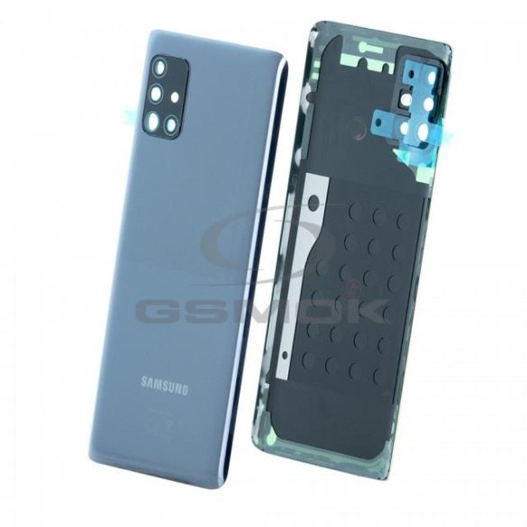 Akkumulátorfedél ház Samsung A516 Galaxy A51 5G fekete Gh82-22938A eredeti szervizcsomag