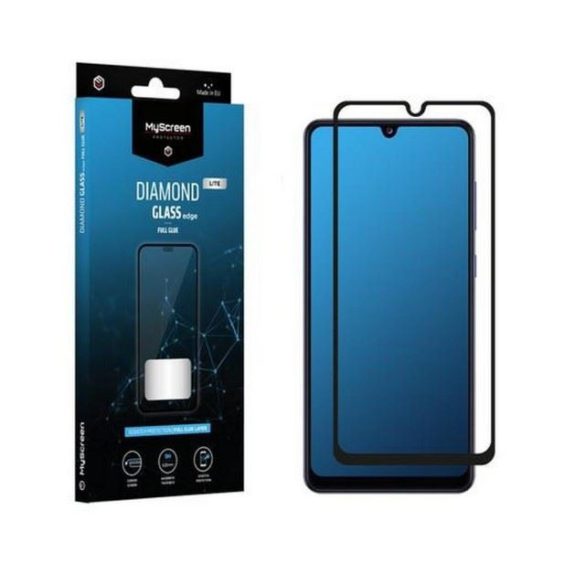 MyScreen Diamond Glass Lite Edge teljes képernyős edzett üveg fekete kerettel Samsung Galaxy A31/A32 4G
