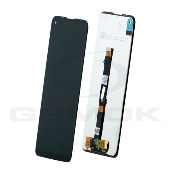 LCD kijelző érintőpanellel (előlapi keret nélkül) Motorola Moto G9 Power fekete