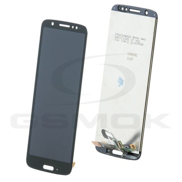 Lcd + érintőkijelző Motorola Moto G6 Fekete Nincs logó