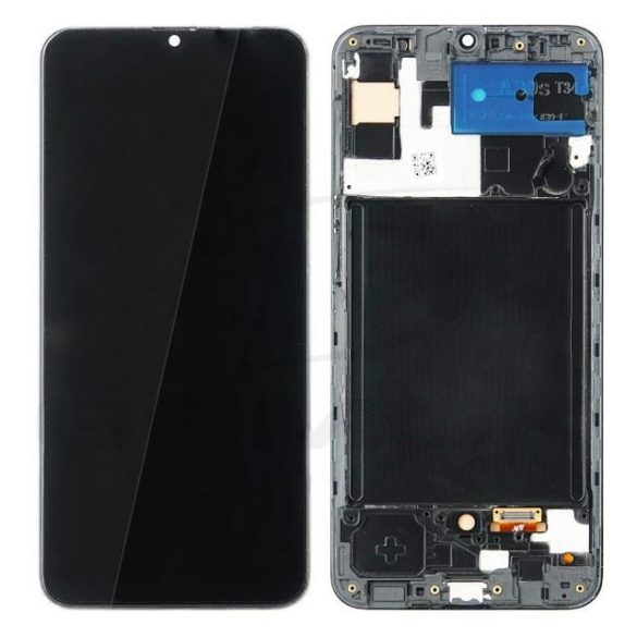 Lcd + érintőkijelző Samsung A307 Galaxy A30S fekete kerettel [Incell]