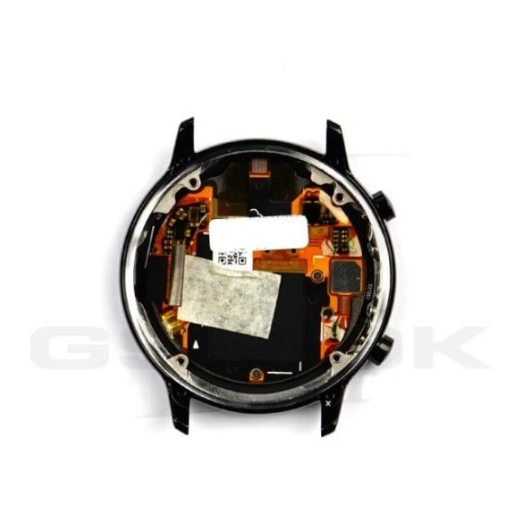 LCD kijelző érintőpanellel és előlapi kerettel Honor Magic Watch 2 42mm szénfekete [02353Lbk] (gyári)