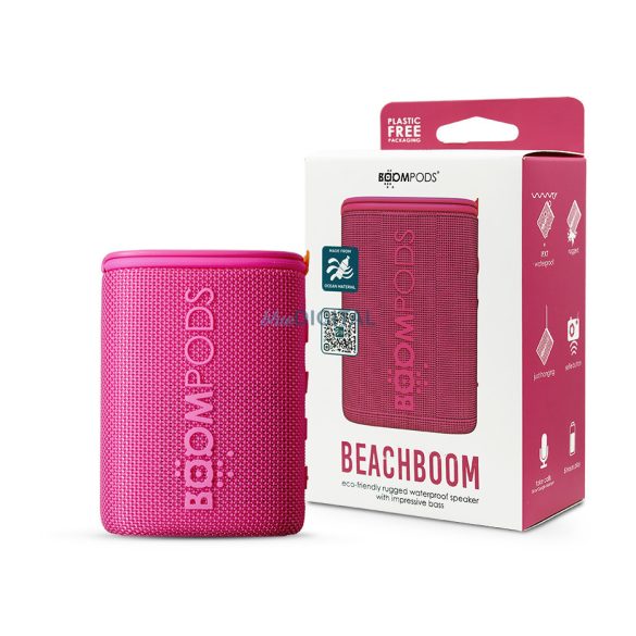 Boompods vezeték nélküli bluetooth hangszóró - Boompods Beachboom Ocean - rózsaszín