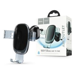   HOCO H7 autós tartó szellőzőrácsba - 4,5-7" méret - fekete