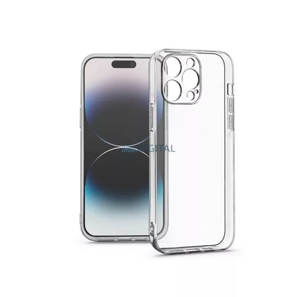 Haffner Clear Case szilikon tok - Apple iPhone 14 Pro Max - átlátszó