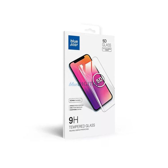 Bluestar 5D 9H Tempered Glass Full Glue - Honor Magic 5 Pro üvegfólia - 1 db/cs