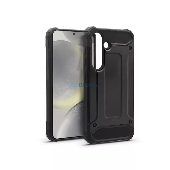 Haffner Armor ütésálló tok - Samsung SM-S921 Galaxy S24 - fekete
