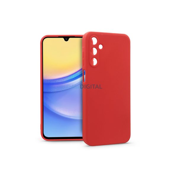 Samsung A155 Galaxy A15 4G/Galaxy A15 5G szilikon hátlap - Soft - piros