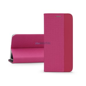 Sensitive Book Flip bőrtok - Samsung SM-A356 Galaxy A35 5G - rózsaszín