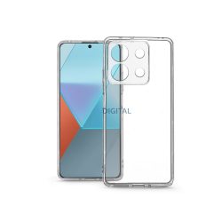   Haffner Clear Case szilikon tok - Xiaomi Redmi Note 13 Pro 5G/Poco X6 5G - átlátszó